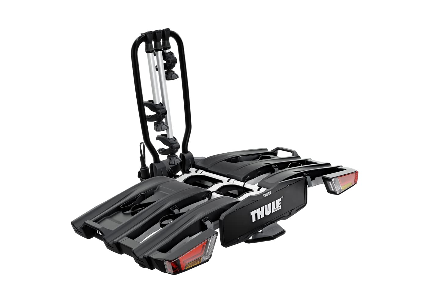 Thule EasyFold XT Fahrradträger für Anhängerkupplung 3 Fahrräder silber